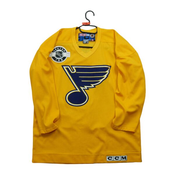 Maillot manches longues homme jaune CCM Equipe Saint Louis Blues QWE2113