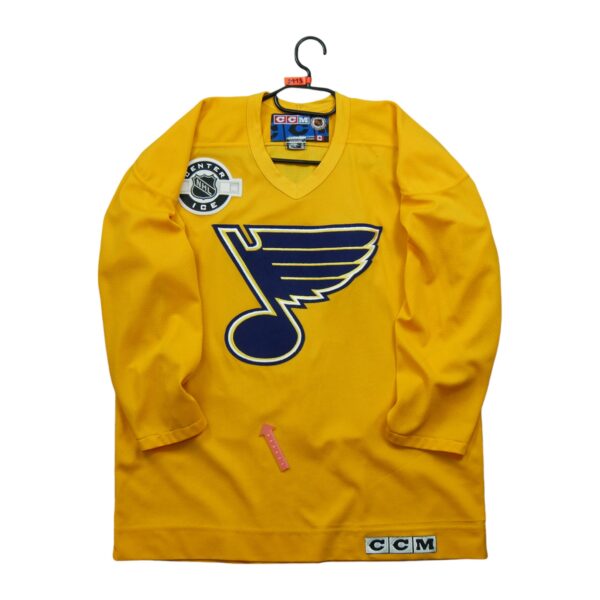 Maillot manches longues homme jaune CCM Equipe Saint Louis Blues QWE2113