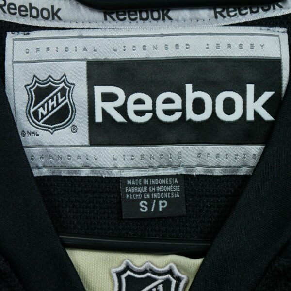 Maillot manches longues homme noir Reebok Equipe Pittsburgh Penguins QWE1162