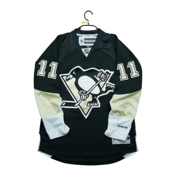 Maillot manches longues homme noir Reebok Equipe Pittsburgh Penguins QWE1162