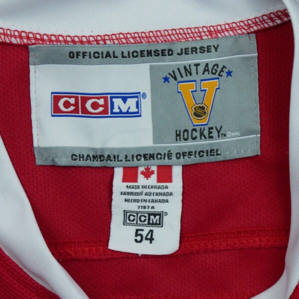 Maillot manches longues homme rouge NHL Equipe Canadiens de Montreal QWE1219