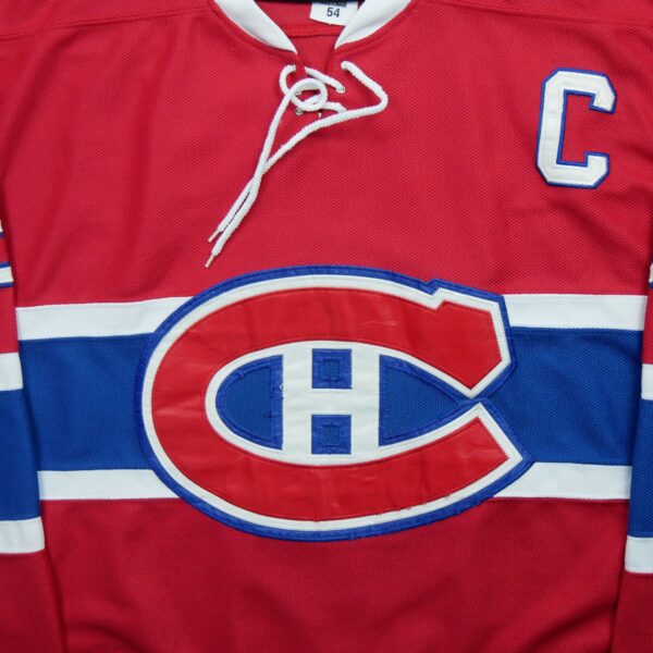 Maillot manches longues homme rouge NHL Equipe Canadiens de Montreal QWE1219