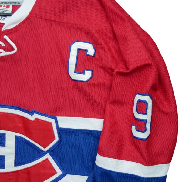 Maillot manches longues homme rouge NHL Equipe Canadiens de Montreal QWE1219