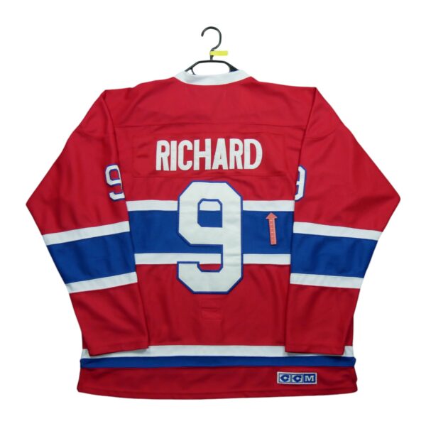 Maillot manches longues homme rouge NHL Equipe Canadiens de Montreal QWE1219