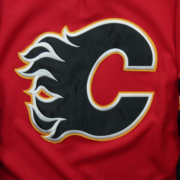 Maillot manches longues homme rouge Reebok Equipe Flames de Calgary QWE3296