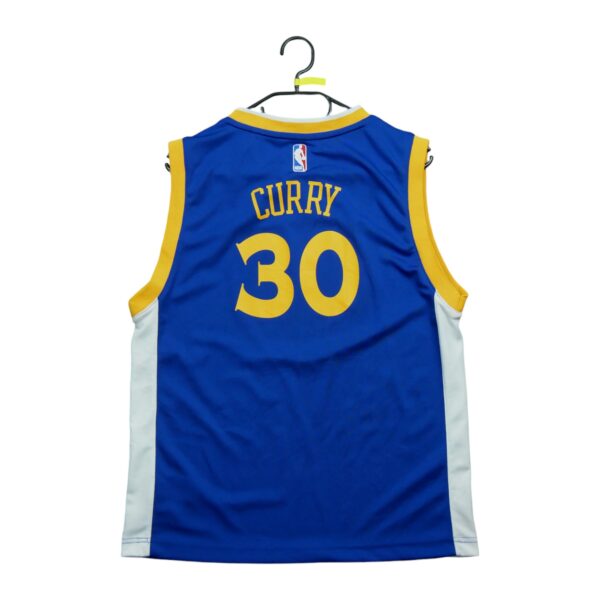 Maillot sans manches enfant bleu Adidas Equipe Warriors de Golden State QWE1141