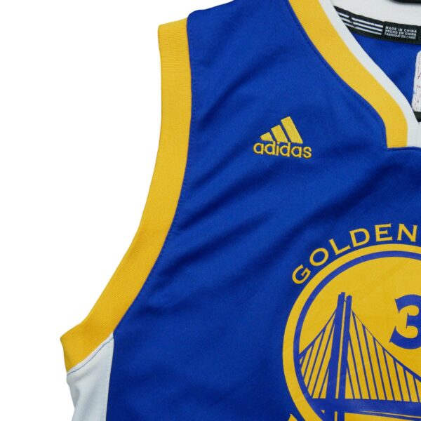 Maillot sans manches enfant bleu Adidas Equipe Warriors de Golden State QWE1141