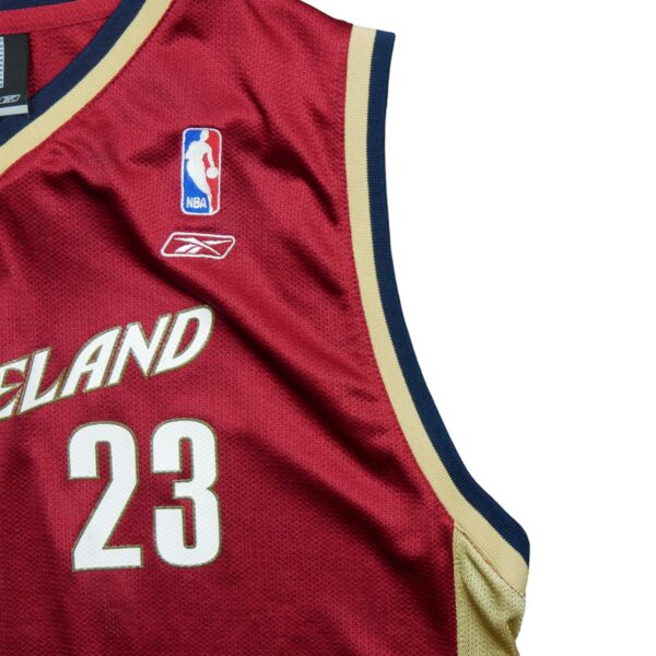 Maillot sans manches enfant rouge Reebok Equipe Cleveland Cavaliers QWE1585