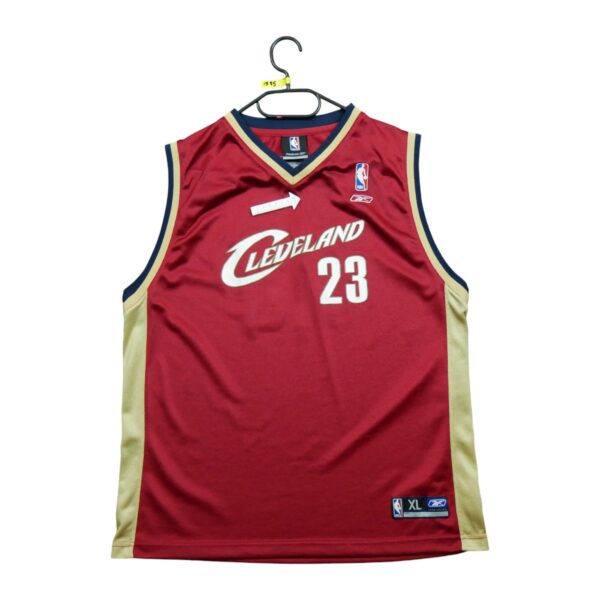 Maillot sans manches enfant rouge Reebok Equipe Cleveland Cavaliers QWE1585