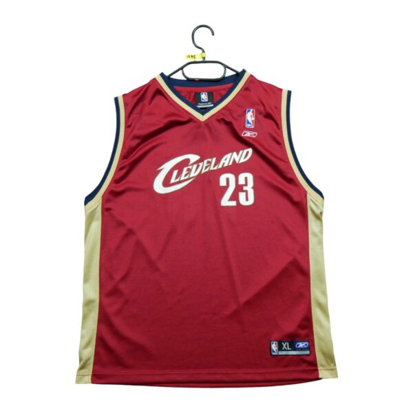 Maillot sans manches enfant rouge Reebok Equipe Cleveland Cavaliers QWE1585