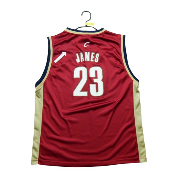 Maillot sans manches enfant rouge Reebok Equipe Cleveland Cavaliers QWE1585