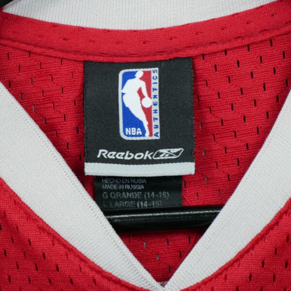 Maillot sans manches enfant rouge Reebok Equipe Houston Rockets QWE0482