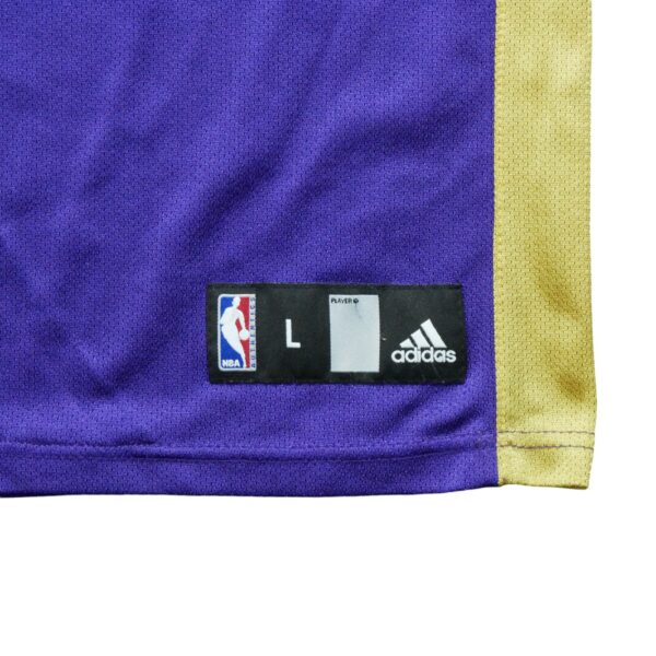 Maillot sans manches enfant violet Adidas Equipe Los Angeles Lakers QWE0449