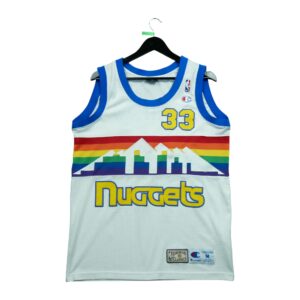 Maillot sans manches homme blanc Champion Equipe Denver Nuggets QWE0454