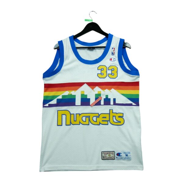 Maillot sans manches homme blanc Champion Equipe Denver Nuggets QWE0454