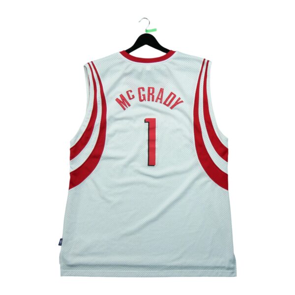 Maillot sans manches homme blanc Reebok Equipe Houston Rockets QWE0318