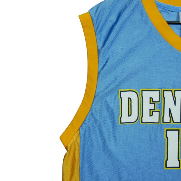 Maillot sans manches homme bleu clair NBA Equipe Denver Nuggets QWE1013