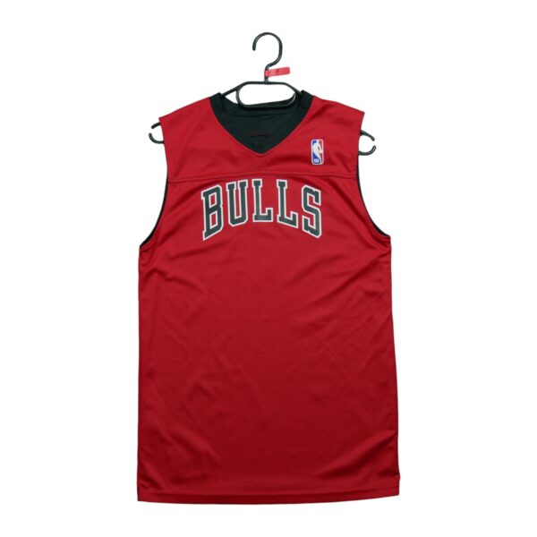 Maillot sans manches homme noir Alleson Athletic Equipe Bulls de Chicago QWE2158