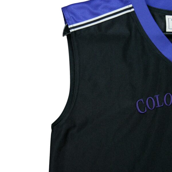 Maillot sans manches homme noir Lee Equipe Rockies du Colorado QWE0069