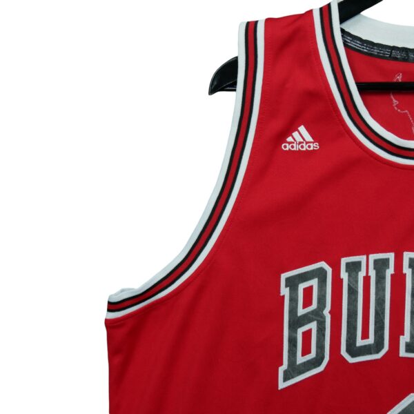 Maillot sans manches homme rouge Adidas Equipe Chicago Bulls QWE0296