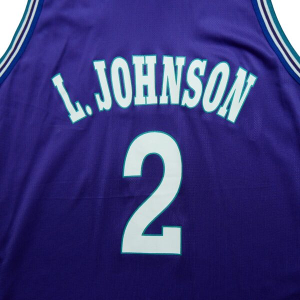 Maillot sans manches homme violet Champion Equipe Hornets de Charlotte QWE1024