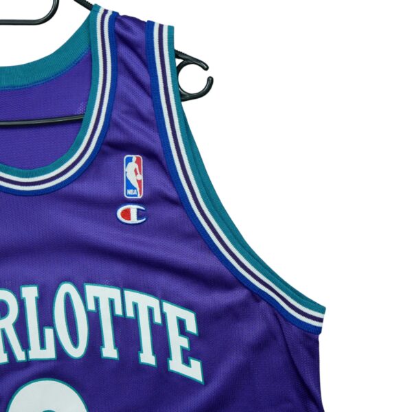 Maillot sans manches homme violet Champion Equipe Hornets de Charlotte QWE1024