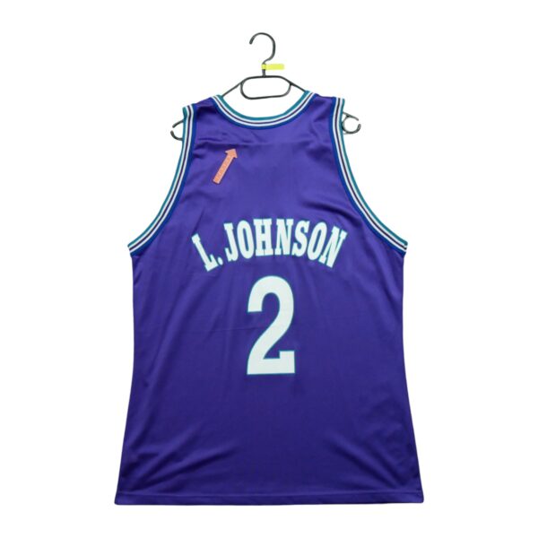 Maillot sans manches homme violet Champion Equipe Hornets de Charlotte QWE1024