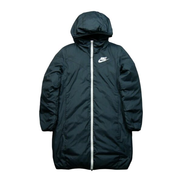 Parka femme manches longues noir Nike Col Montant QWE0197