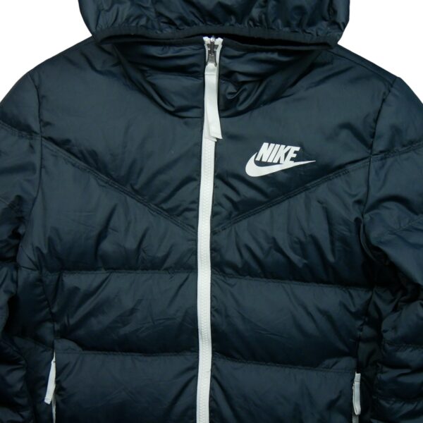 Parka femme manches longues noir Nike Col Montant QWE0197