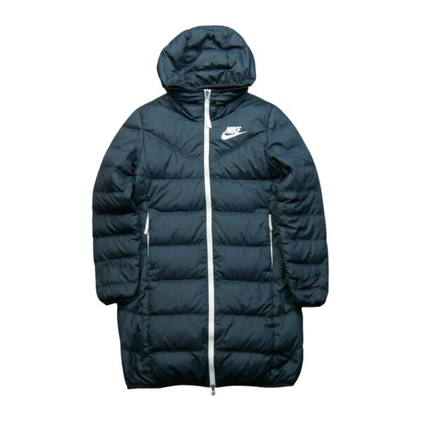 Parka femme manches longues noir Nike Col Montant QWE0197