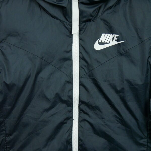 Parka femme manches longues noir Nike Col Montant QWE0197