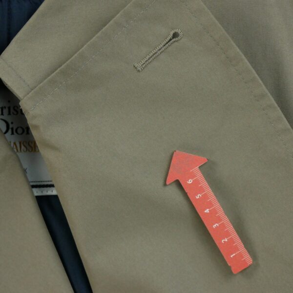 Parka homme manches longues beige Dior Col Harrington QWE1054