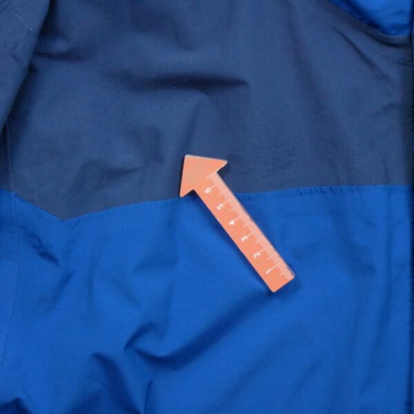 Parka homme manches longues bleu The North Face Col Montant QWE1012