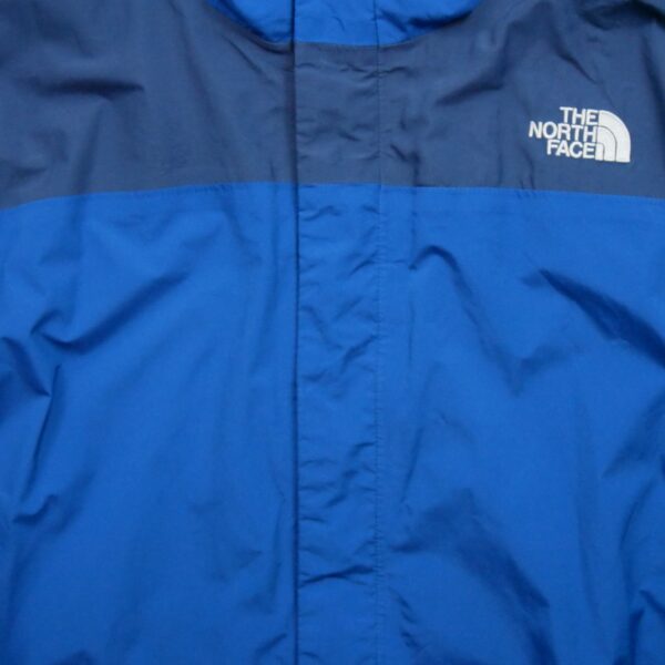 Parka homme manches longues bleu The North Face Col Montant QWE1012