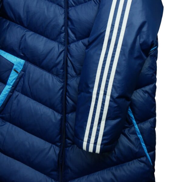 Parka homme manches longues marine Adidas Col Montant QWE1637