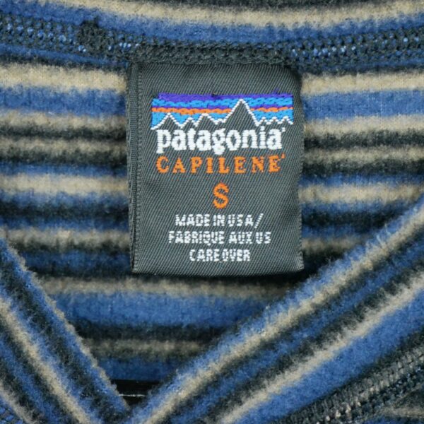 Pull polaires homme manches longues bleu Patagonia Col Rond QWE0485