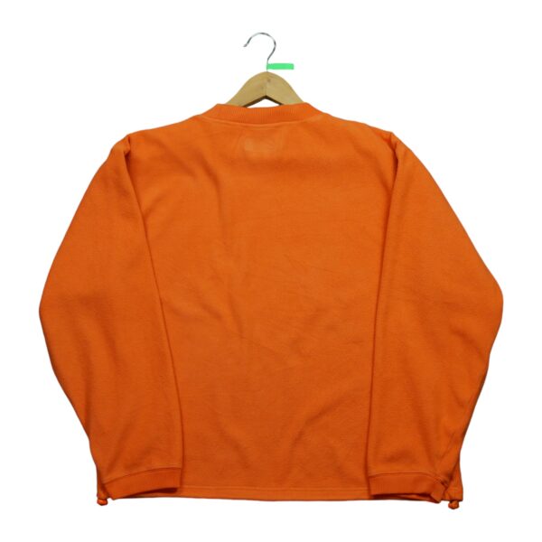 Pull polaires homme manches longues orange Adidas Col Rond QWE0392