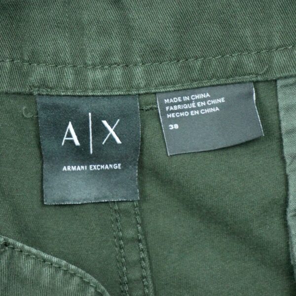 Short en jean homme kaki Armani Exchange QWE3403