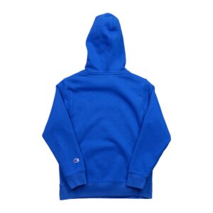 Sweat a capuche enfant manches longues bleu Champion Motif brode Col Rond QWE3850