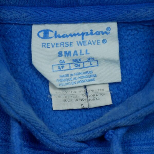 Sweat a capuche femme manches longues bleu clair Champion Col Rond QWE1626