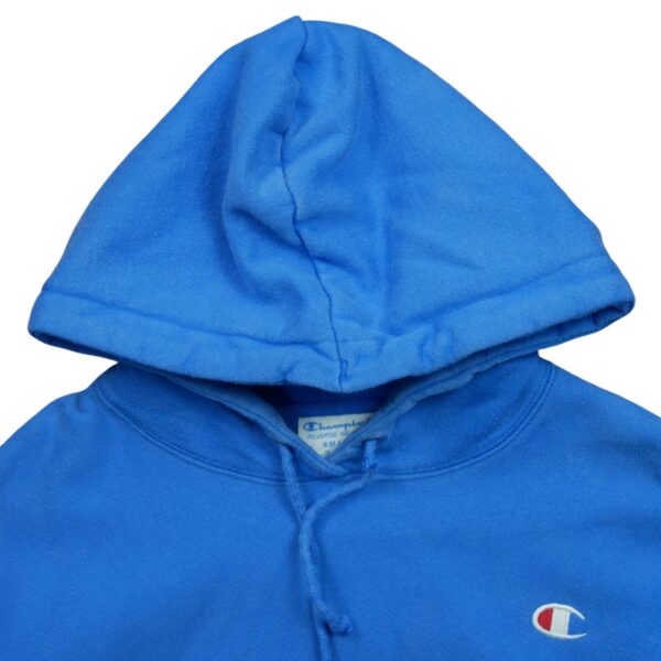 Sweat a capuche femme manches longues bleu clair Champion Col Rond QWE1626