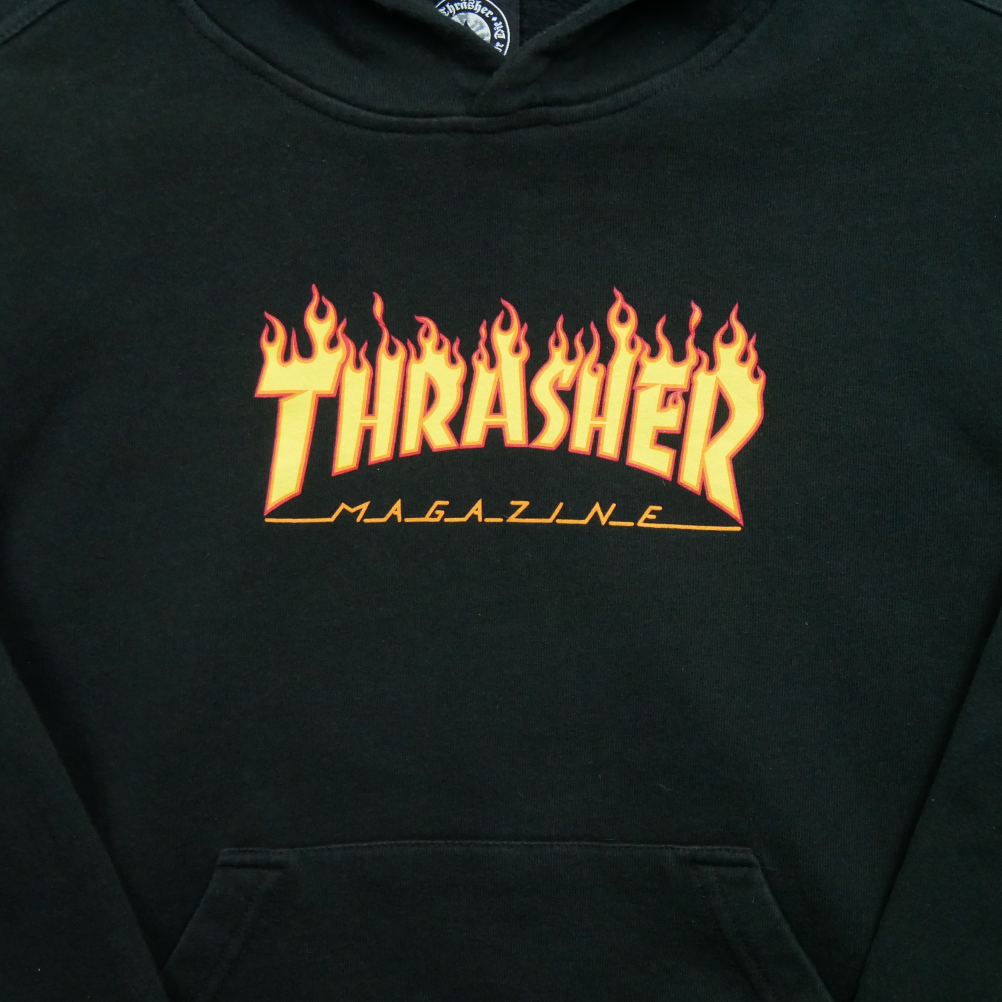 Seconde main Thrasher Sweat a capuche Femme Taille M Noir Meduza Store