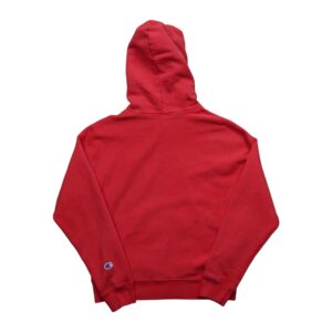 Sweat a capuche femme manches longues rouge Champion Col Montant QWE1094