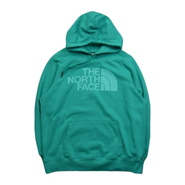 Sweat a capuche femme manches longues vert The North Face Col Montant QWE3264