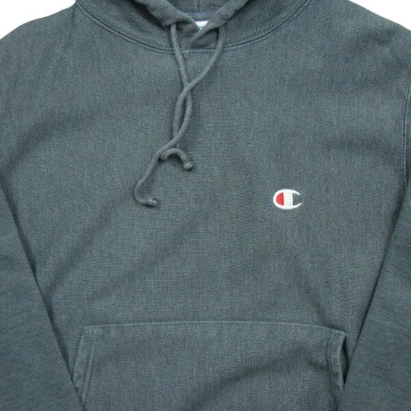 Sweat a capuche homme manches longues gris Champion Col Montant QWE3159