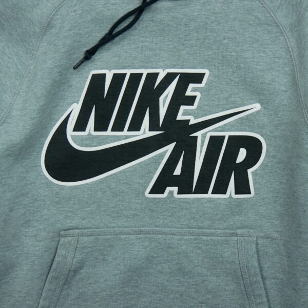 Sweat a capuche homme manches longues gris Nike Motif imprime Col Rond QWE0243