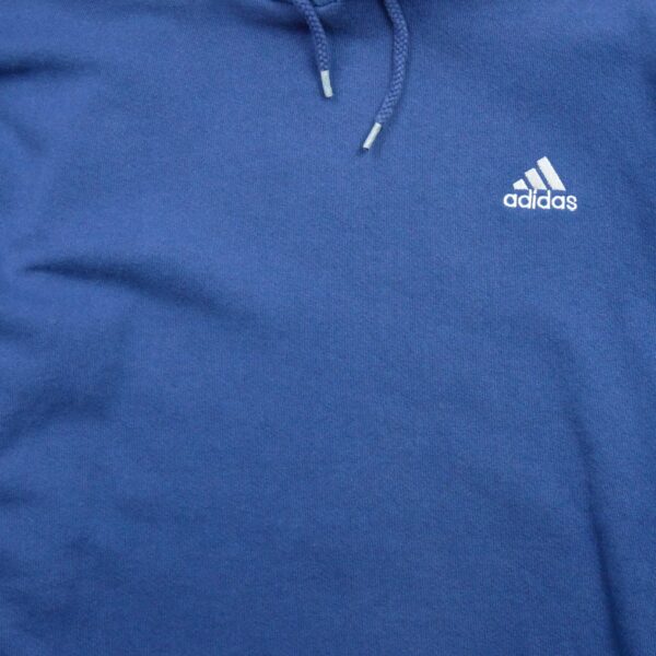 Sweat a capuche homme manches longues marine Adidas Col Rond QWE0337