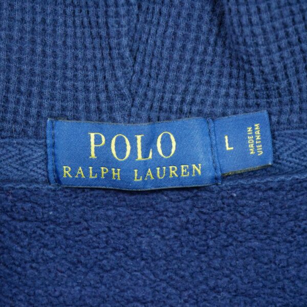 Sweat a capuche homme manches longues marine Polo Ralph Lauren Col Rond QWE0340