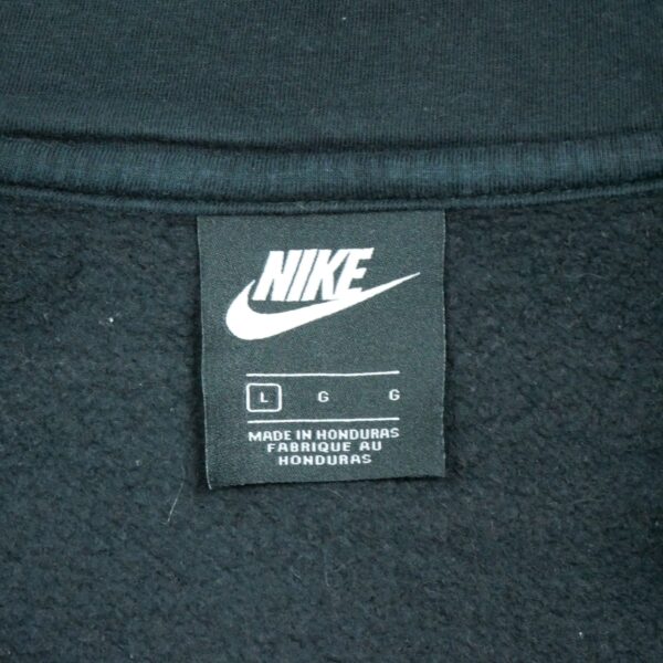 Sweat a capuche homme manches longues noir Nike Col Montant QWE0601