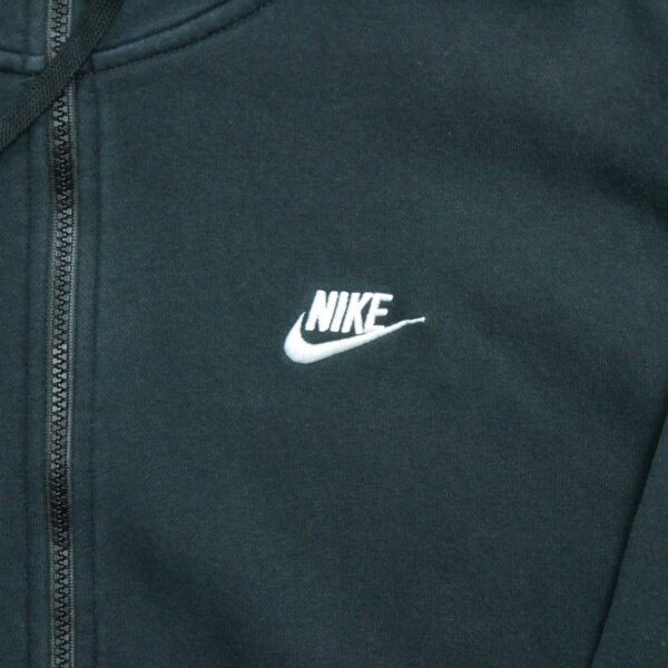 Sweat a capuche homme manches longues noir Nike Col Montant QWE0601